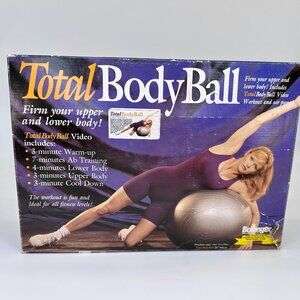 NEW Total BodyBall 26” Rubber Fitness Ball (Box Wear)
